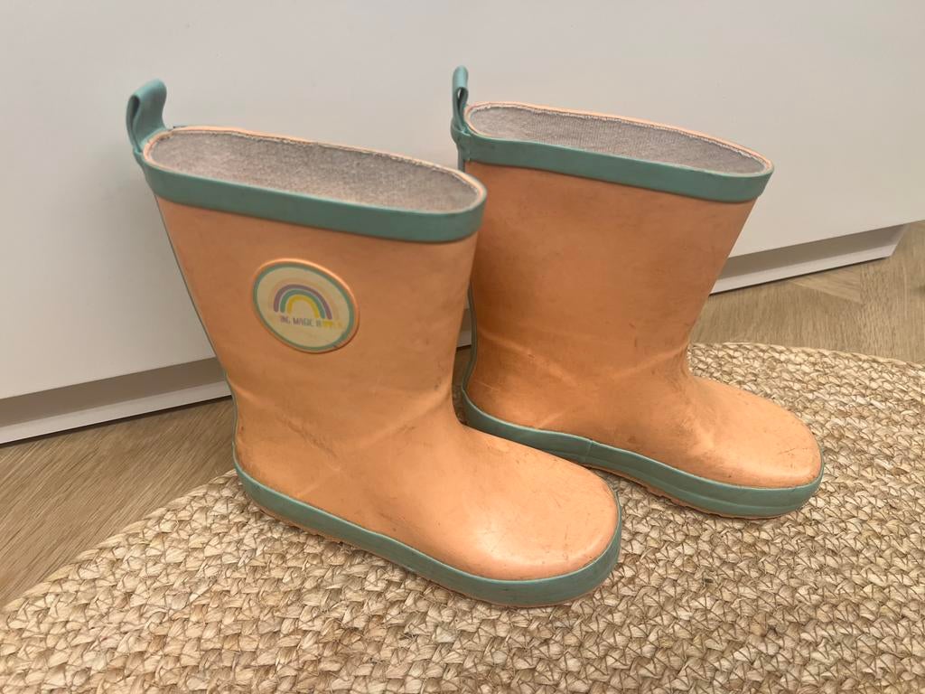 Regenlaarsjes - maat 29/30, Kinderen en Baby's, Ophalen, Gebruikt, Meisje, Laarzen