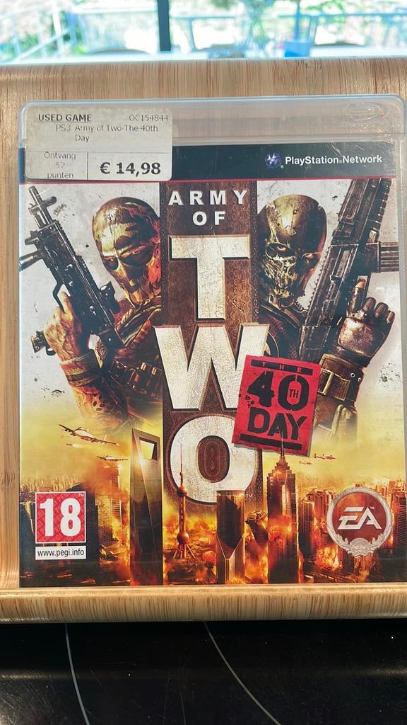 Army of Two: The 40th Day, PS3, Ophalen of Verzenden, Shooter, Vanaf 18 jaar