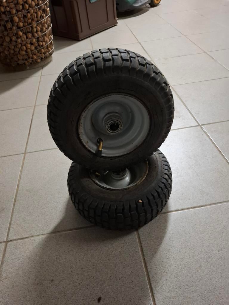 Voorbanden zitmaaier, Ophalen, Gebruikt