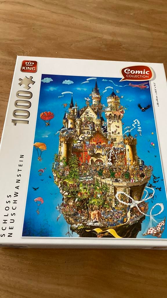 King puzzel 1000. -2, Enlèvement, Utilisé, Puzzle