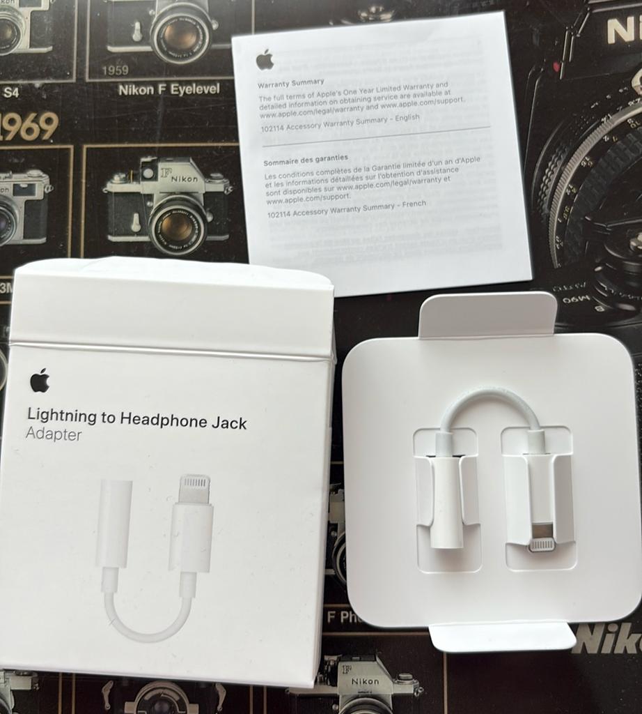 Apple MMX62ZM/A- audio aansluiting, Ophalen of Verzenden, Zo goed als nieuw