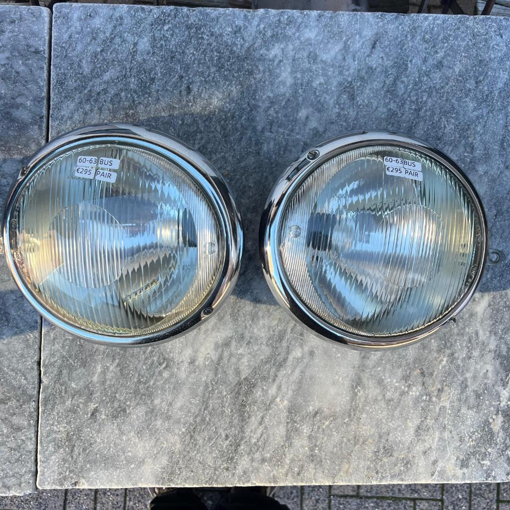 VW Split window Bus Koplampset Bosch 50-67, Verzenden, Gebruikt