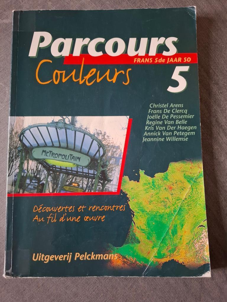 Schoolboek Frans 'Parcours Couleurs 5', Boeken, Ophalen of Verzenden, Gelezen, Frans