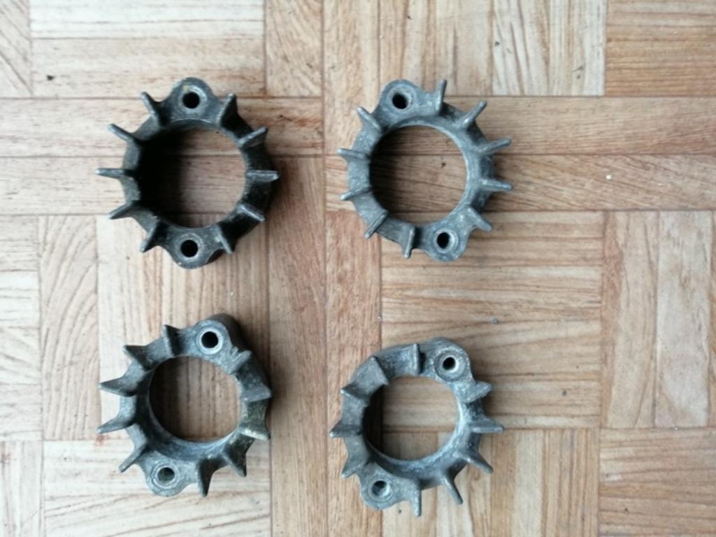 Uitlaat bevestigingen ringen Honda (CB 650 ?), Motoren, Ophalen, Gebruikt