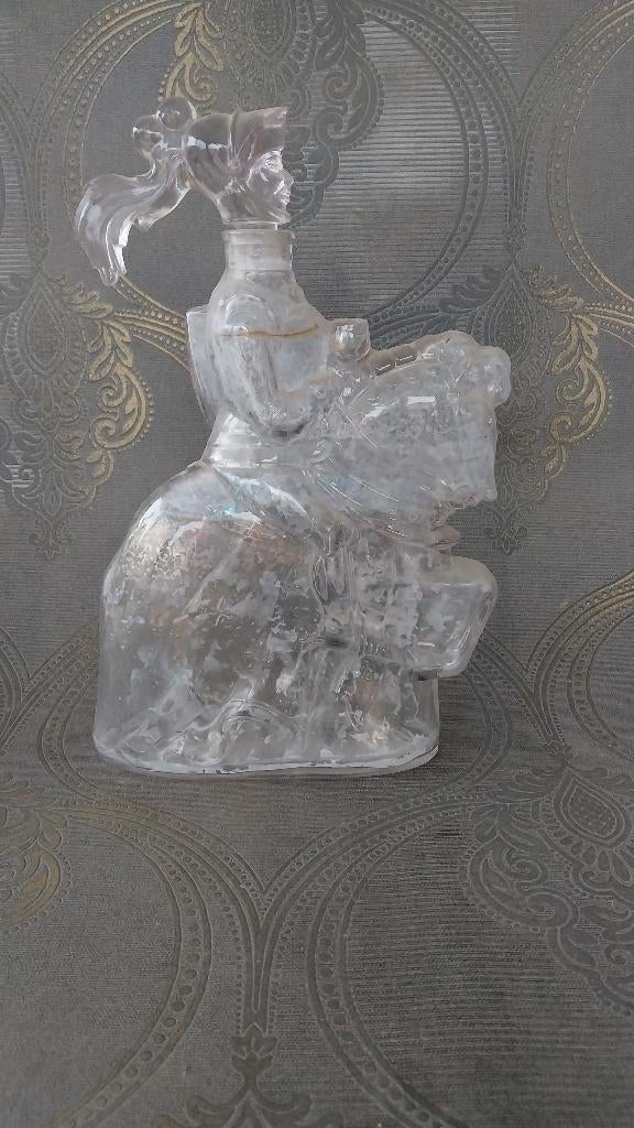 Ancienne bouteille d'alcool chevalier (Whisky, rhum...), Antiquités & Art, Enlèvement ou Envoi