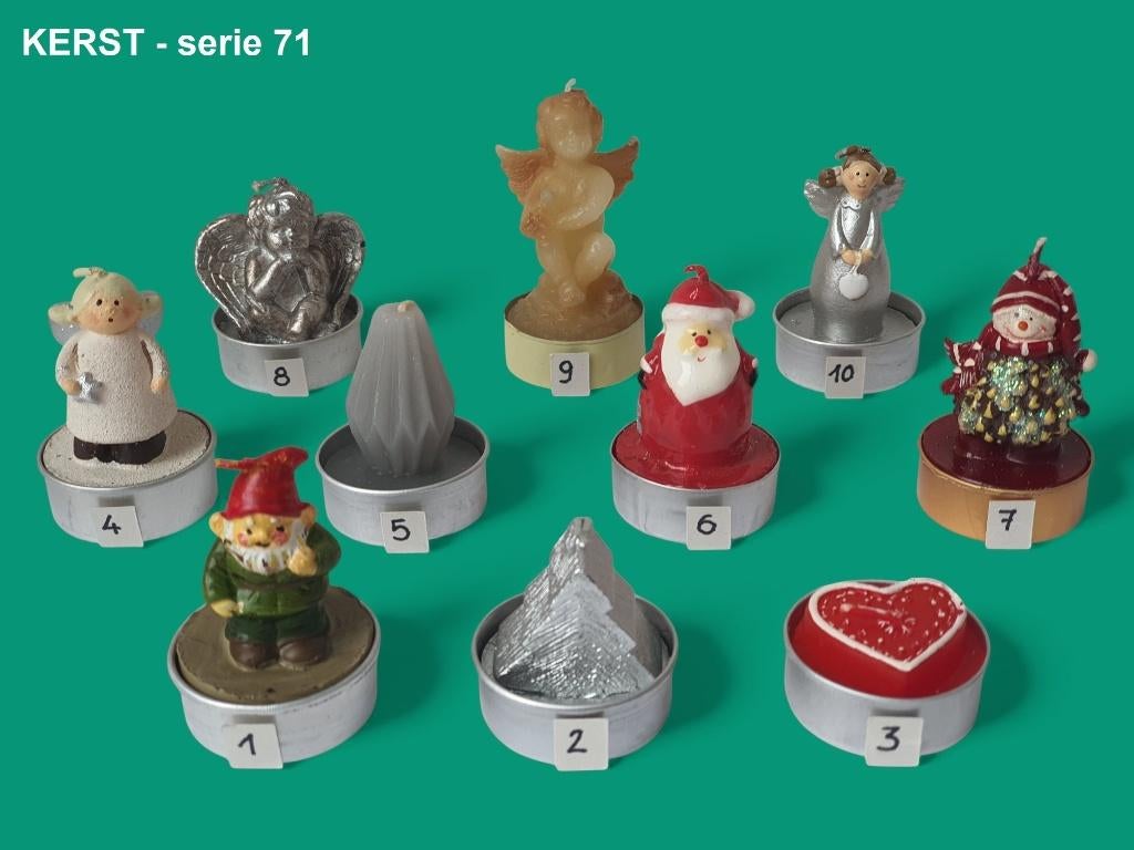 Bougies chauffe-plat de Noël - série 71, Enlèvement ou Envoi, Neuf