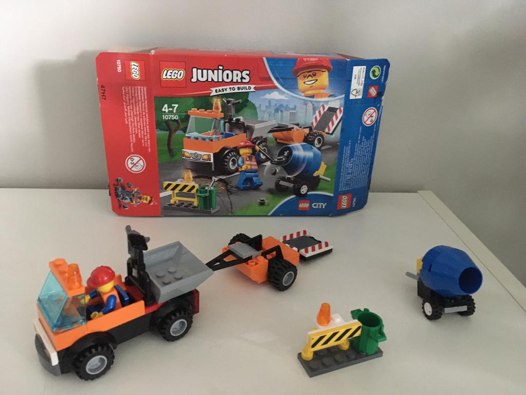 Lego juniors 10750 reparatietruck, Kinderen en Baby's, Ophalen of Verzenden, Zo goed als nieuw, Lego