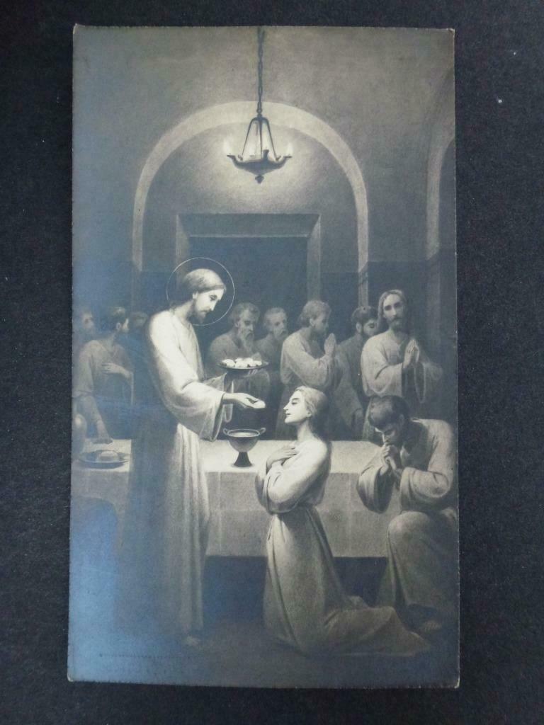 bidprentje  plechtige H Communie Lodewijckx Stefanie 1935, Verzamelen, Bidprentjes en Rouwkaarten, Verzenden, Bidprentje