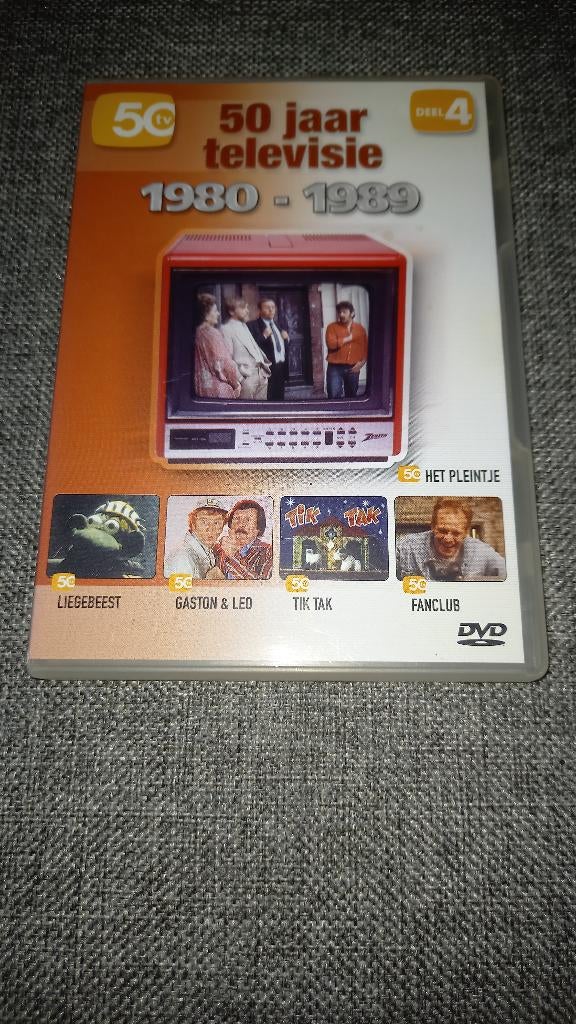 DVD 50 jaar TV, Ophalen of Verzenden, Gebruikt