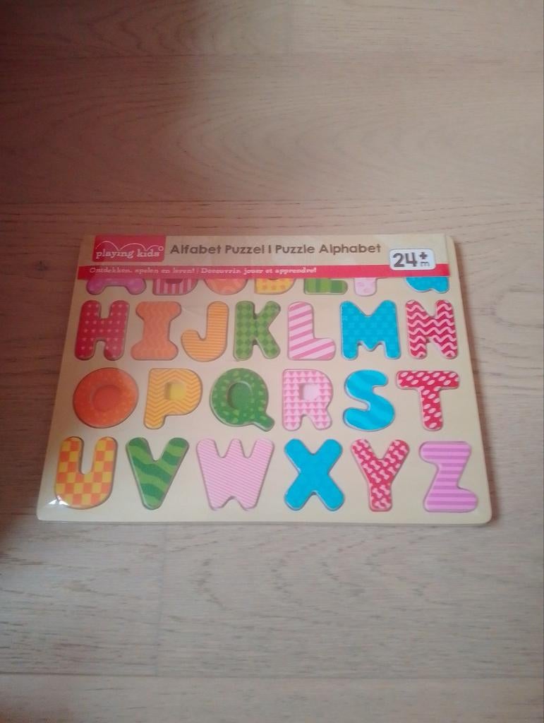 Alfabet puzzel - nieuw in verpakking ( 24+), Kinderen en Baby's, Ophalen of Verzenden, Nieuw