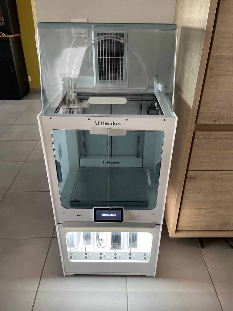Ultimaker S5 Pro-bundel 3D-printer, Ophalen, Ingebouwde Wi-Fi, Ultimaker, Zo goed als nieuw