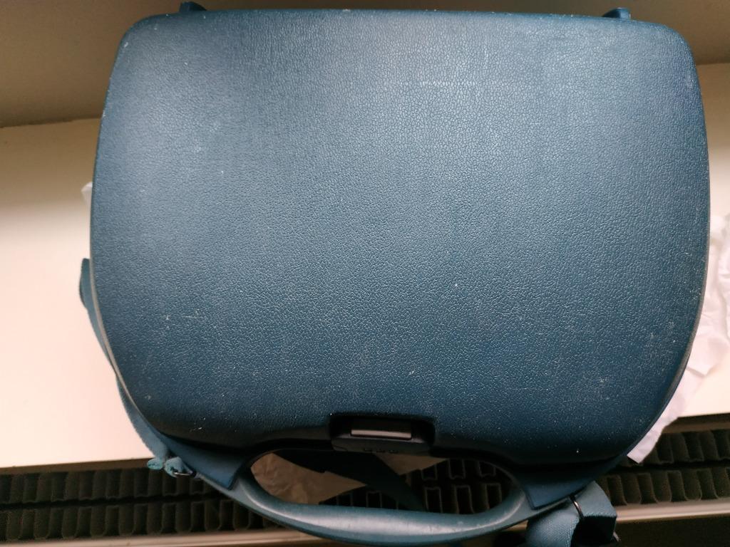 Trousse de beauté Samsonite, Avec serrure, Utilisé, Rigide, Vert