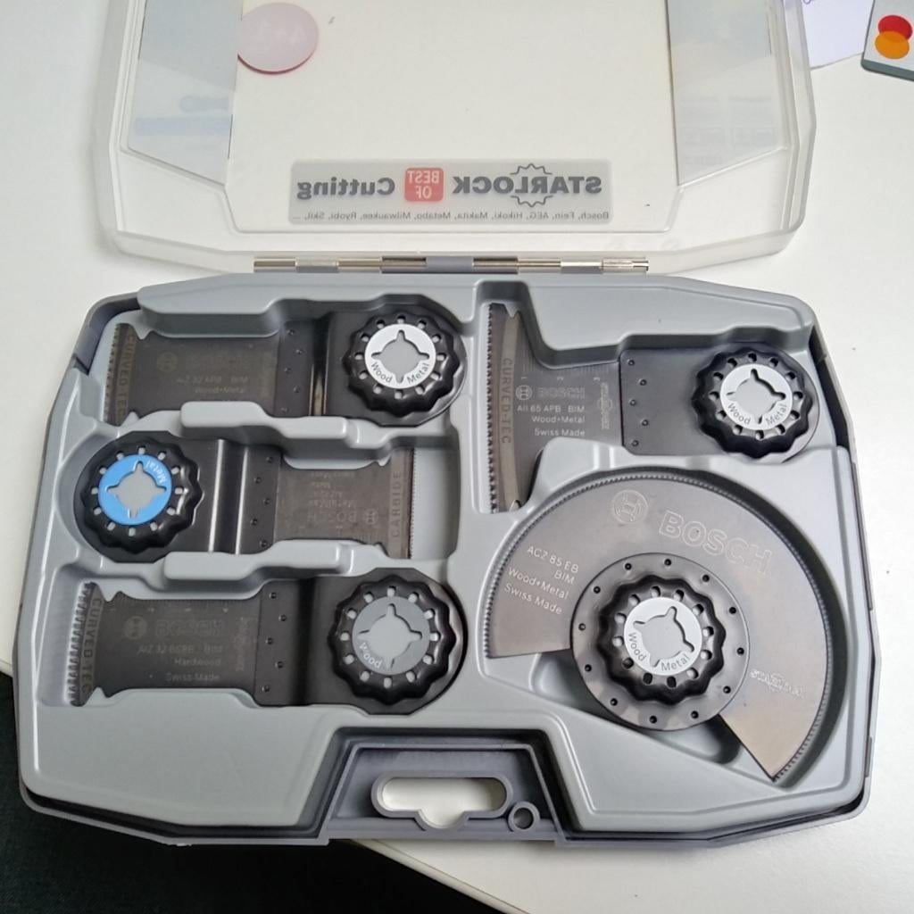 BOSCH - Starlock multitool kit 5 pièces, Enlèvement ou Envoi, Neuf