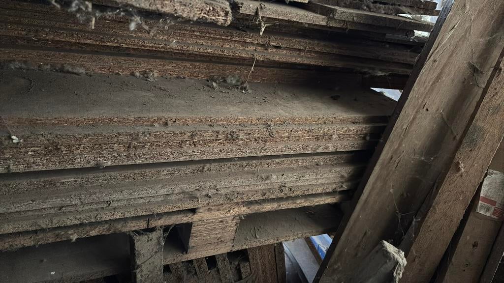Vezelplaat 20 en 22mm, Doe-het-zelf en Bouw, Hout en Planken, Ophalen, Zo goed als nieuw, Overige typen