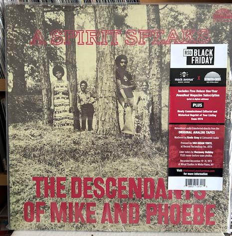 A SPIRIT SPEAKS - THE DESCENDANTS OF MIKE  AND PHOEBE, Cd's en Dvd's, Ophalen of Verzenden, Nieuw in verpakking, 12 inch, Jazz