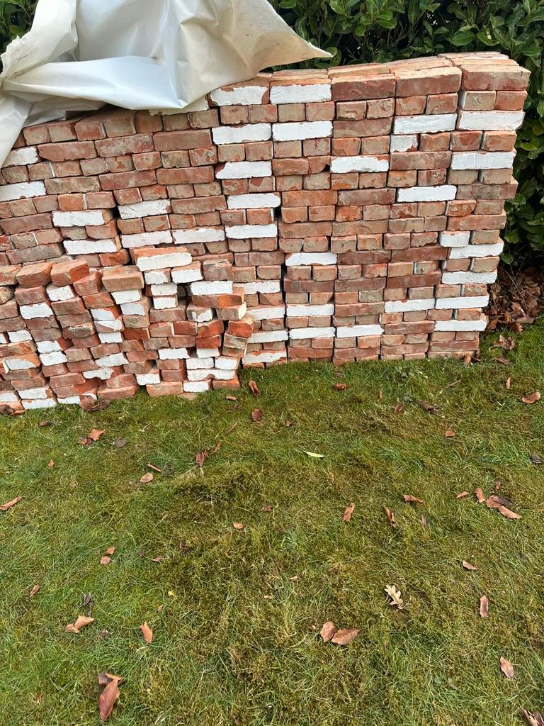 Oude bakstenen, Ophalen, Bakstenen