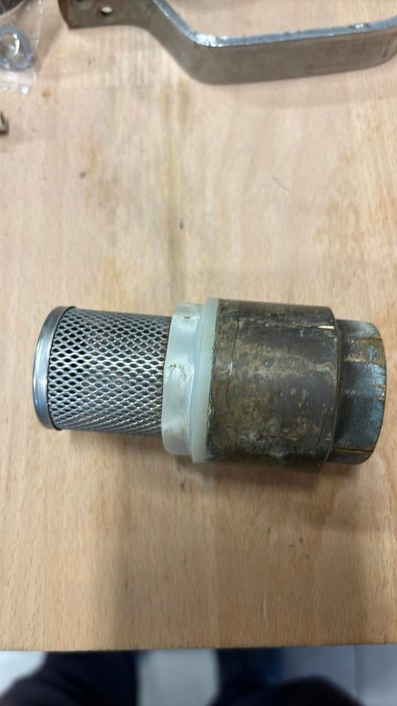 Pied à clapet avec crépine, Bricolage & Construction, Sanitaire, Utilisé, Autres types