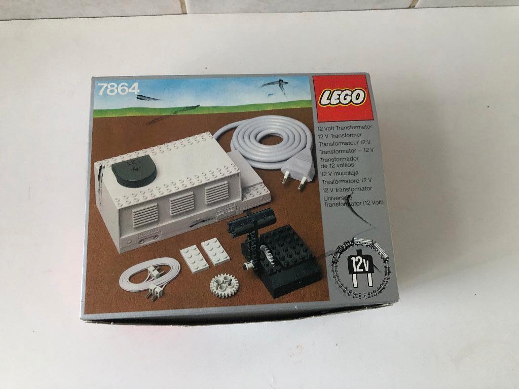 Lego 7864 transformator 12 v, Ophalen of Verzenden, Gebruikt, Complete set, Lego