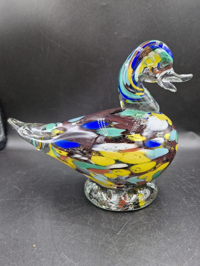Vintage Murano eend, Antiek en Kunst, Ophalen of Verzenden