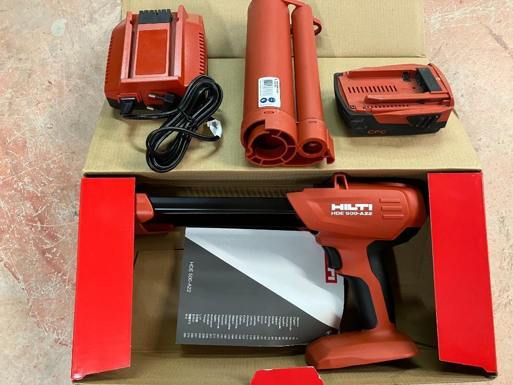 Hilti HDE500 chemicaliëndiffusor complete batterijlader, Ophalen of Verzenden, Nieuw