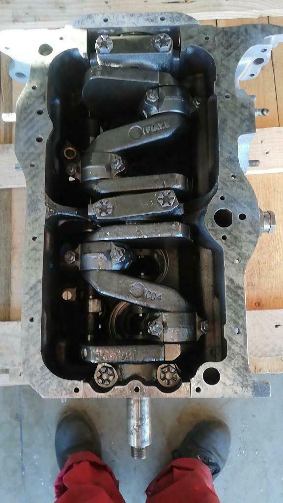 Engine block with crankshaft Fiat 1100 type 103g005, Ophalen of Verzenden, Gebruikt, Fiat