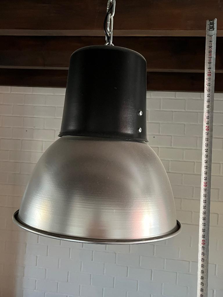 Industriële lampen, Huis en Inrichting, Lampen | Hanglampen, Ophalen, Gebruikt, Industrieel