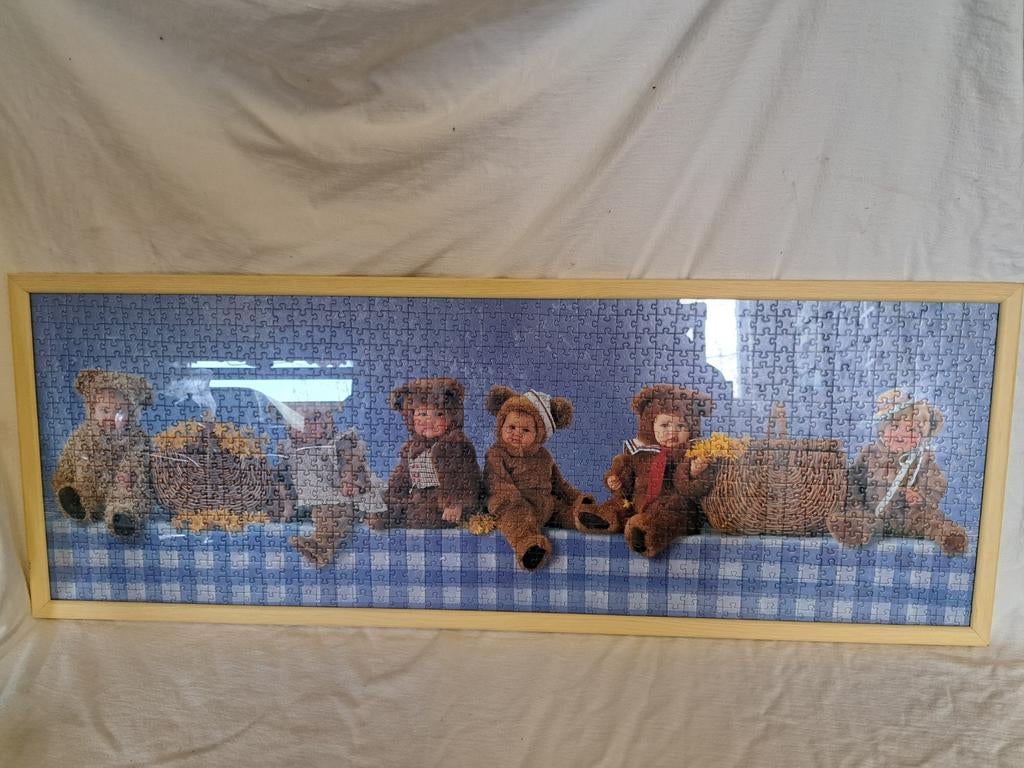Kader met puzzel van Anne Gedes, Kinderen en Baby's, Ophalen of Verzenden, Zo goed als nieuw