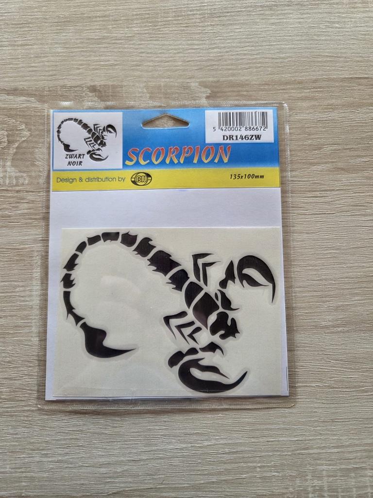 Sticker schorpioen, Ophalen of Verzenden, Nieuw