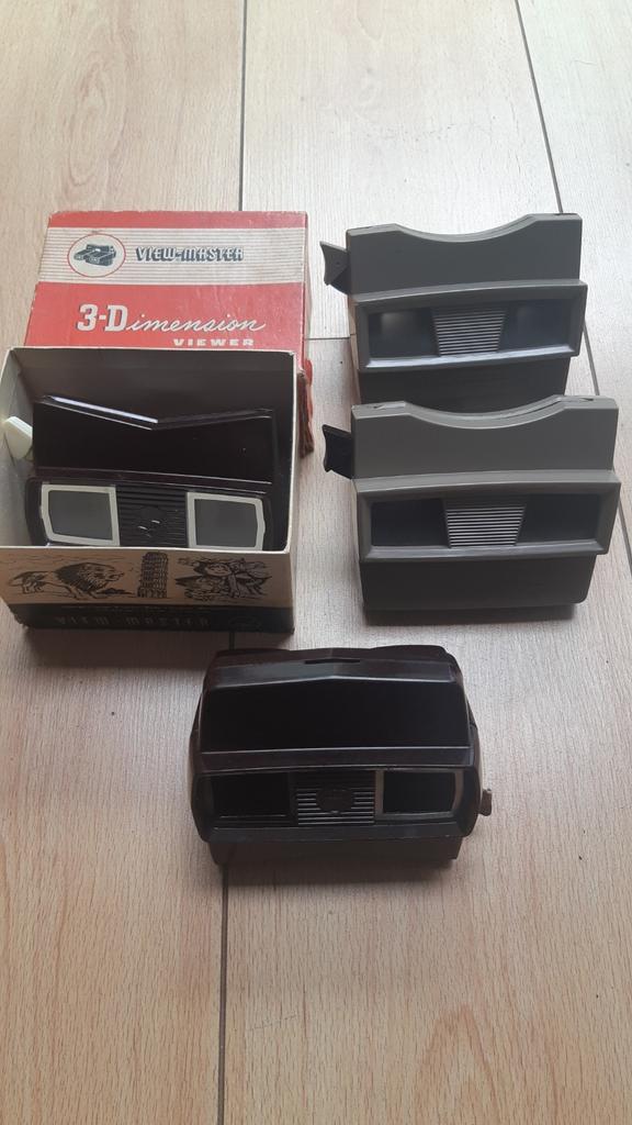 4 viewmasters, Ophalen of Verzenden, Gebruikt