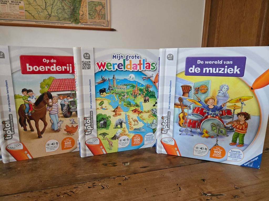 Tiptoi boek Op de boerderij, Kinderen en Baby's, Ophalen of Verzenden, Gebruikt, Ontdekken