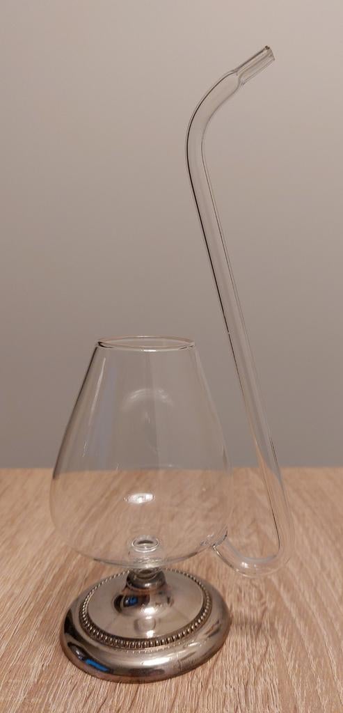 Vintage degustatie alcohol glas., Ophalen