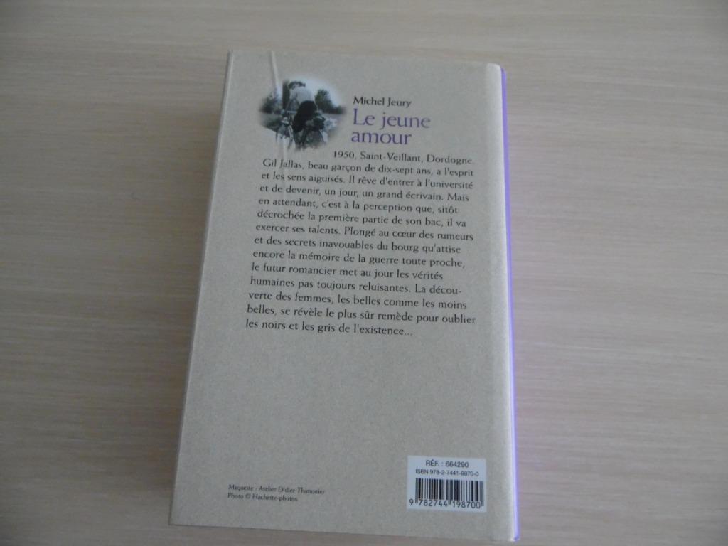 LE JEUNE AMOUR         MICHEL  JEURY, Europa overig, Michel Jeury, Ophalen of Verzenden, Zo goed als nieuw