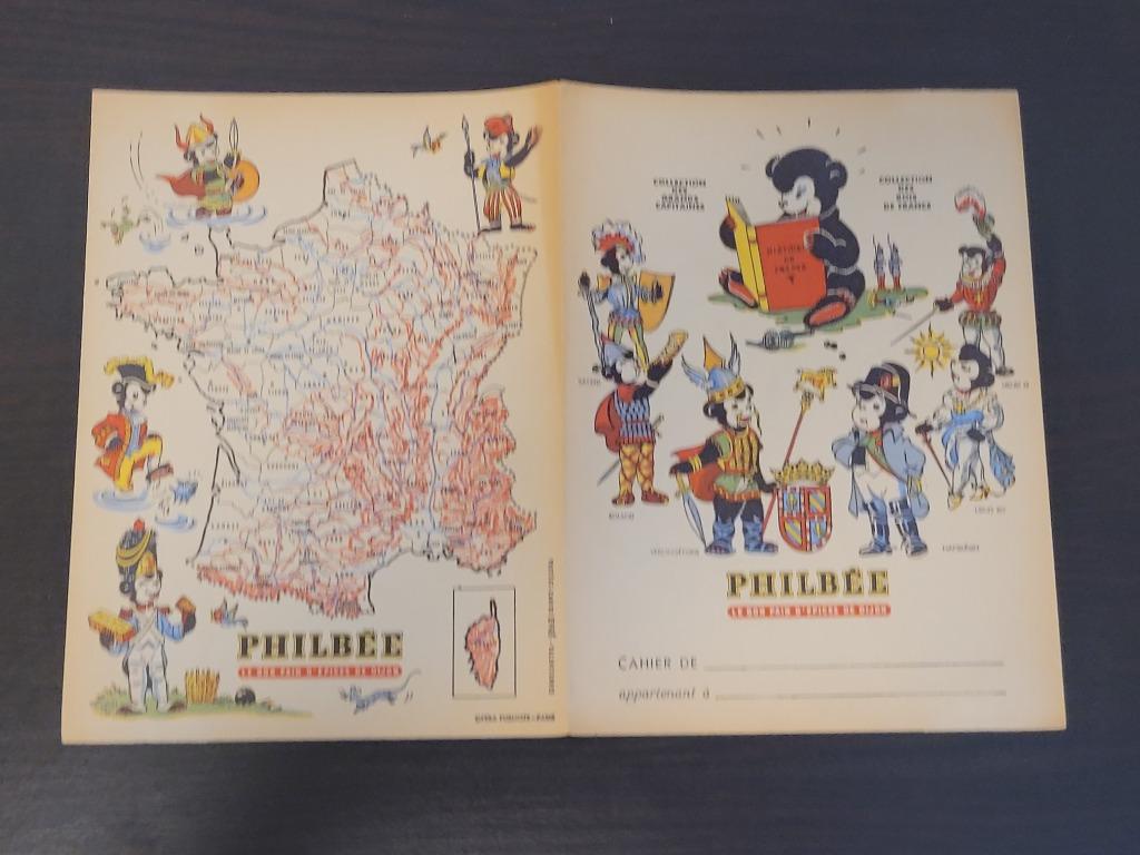 protège cahier publicitaire vintage PAIN D EPICE PHILBEE, Collections, Enlèvement ou Envoi, Neuf, Autres types