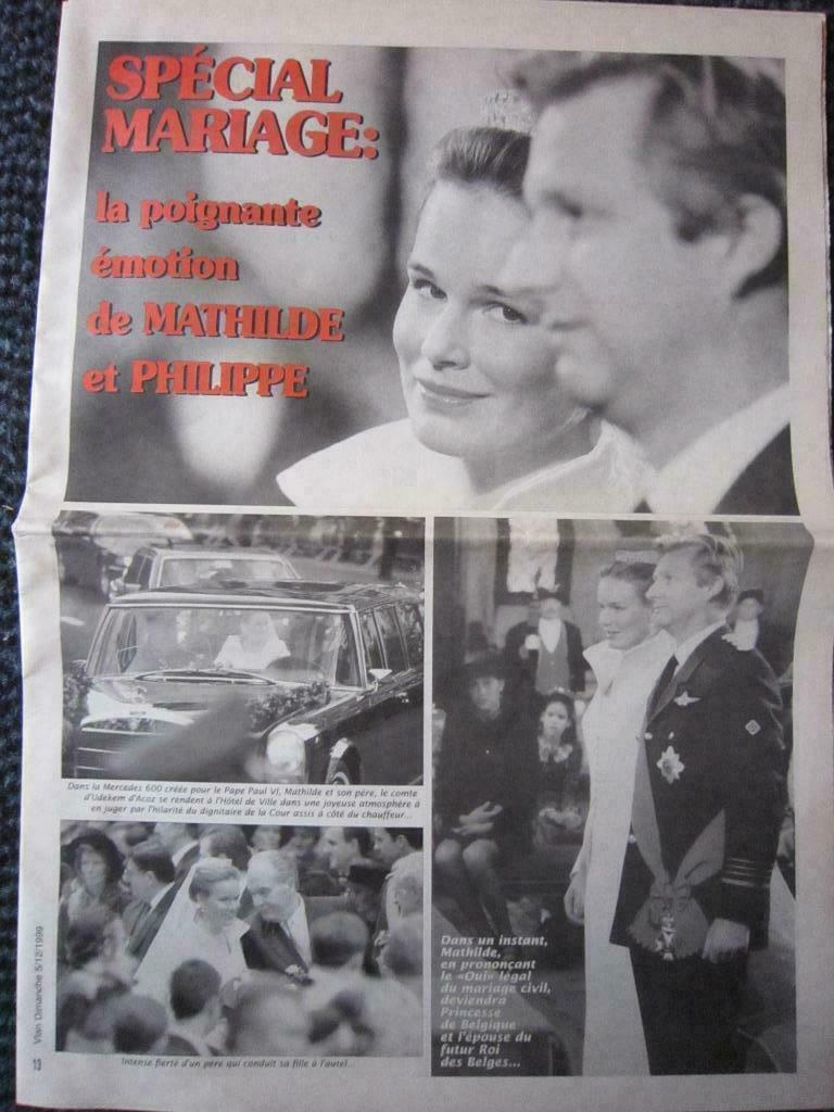 Spécial Mariage Philippe et Mathilde paru dans le Vlan, Enlèvement ou Envoi