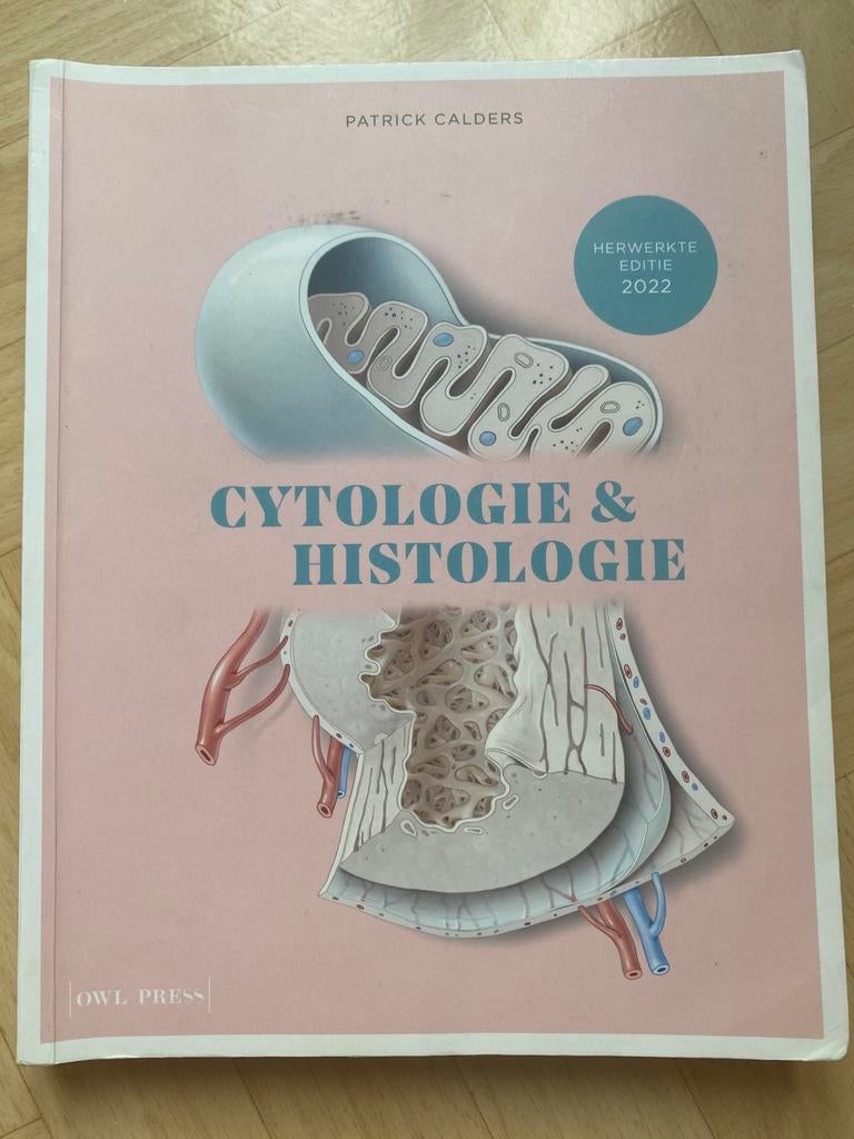Cytologie & histologie, Boeken, Ophalen of Verzenden, Zo goed als nieuw