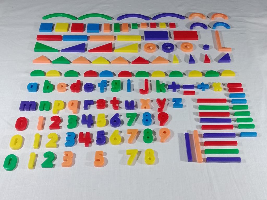 Magneetletters, Ophalen of Verzenden, Gebruikt, Knutselen