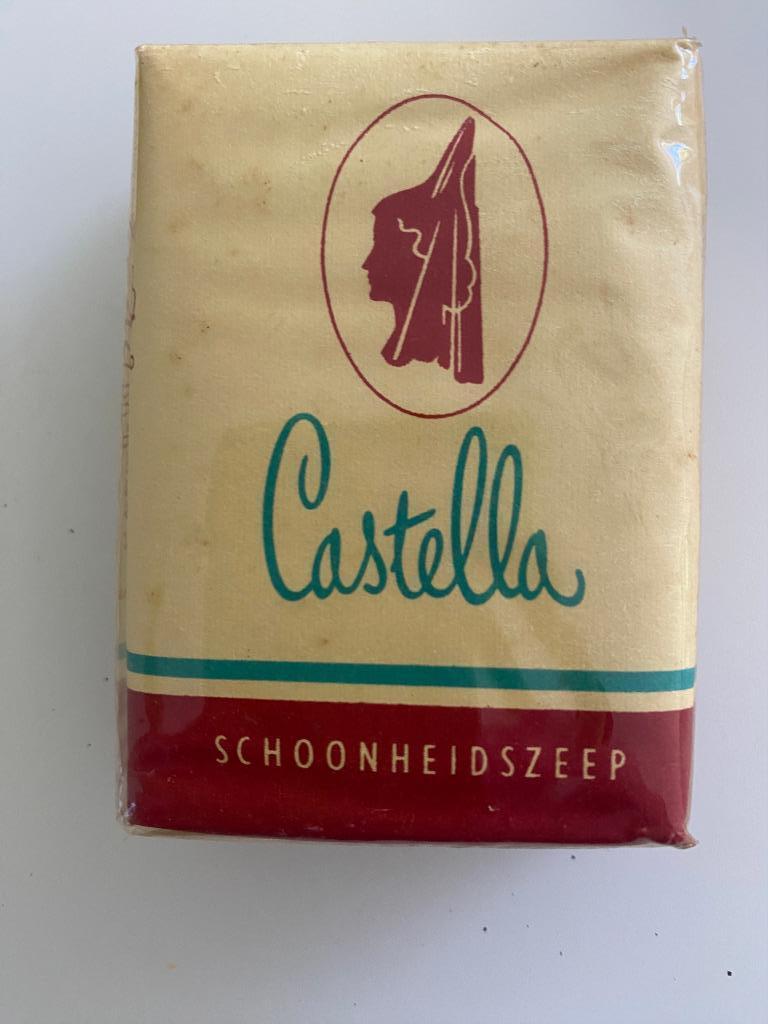 Vintage Schoonheids Zeep Castella Dobbelman in Cellofaan 50, Ophalen of Verzenden