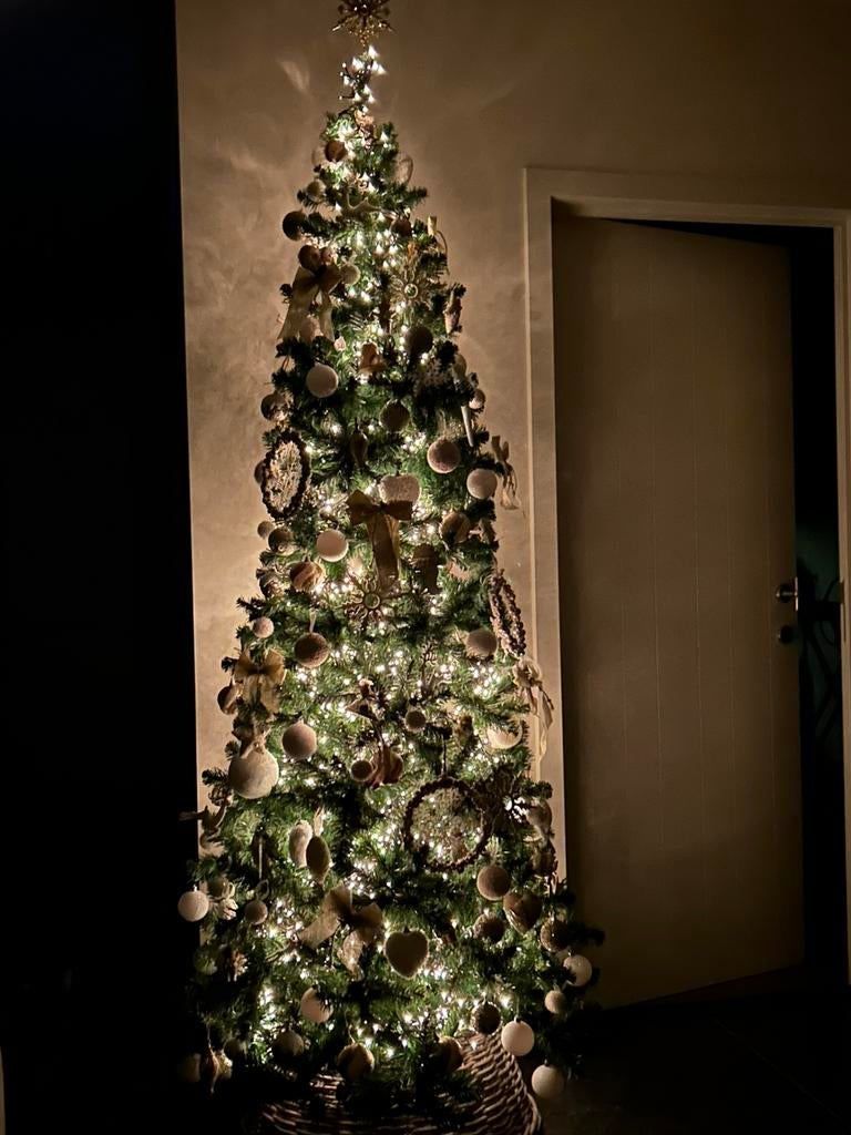 Kerstboom 2m20 x 70, Diversen, Kerst, Ophalen, Zo goed als nieuw