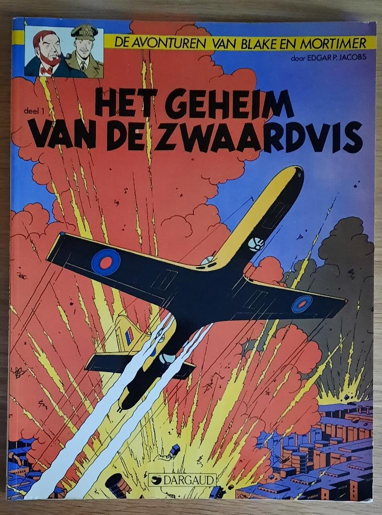 Blake en Mortimer 3delen Het Geheim van de Zwaardvis, Plusieurs BD, Edgar P. Jacobs, Enlèvement, Utilisé