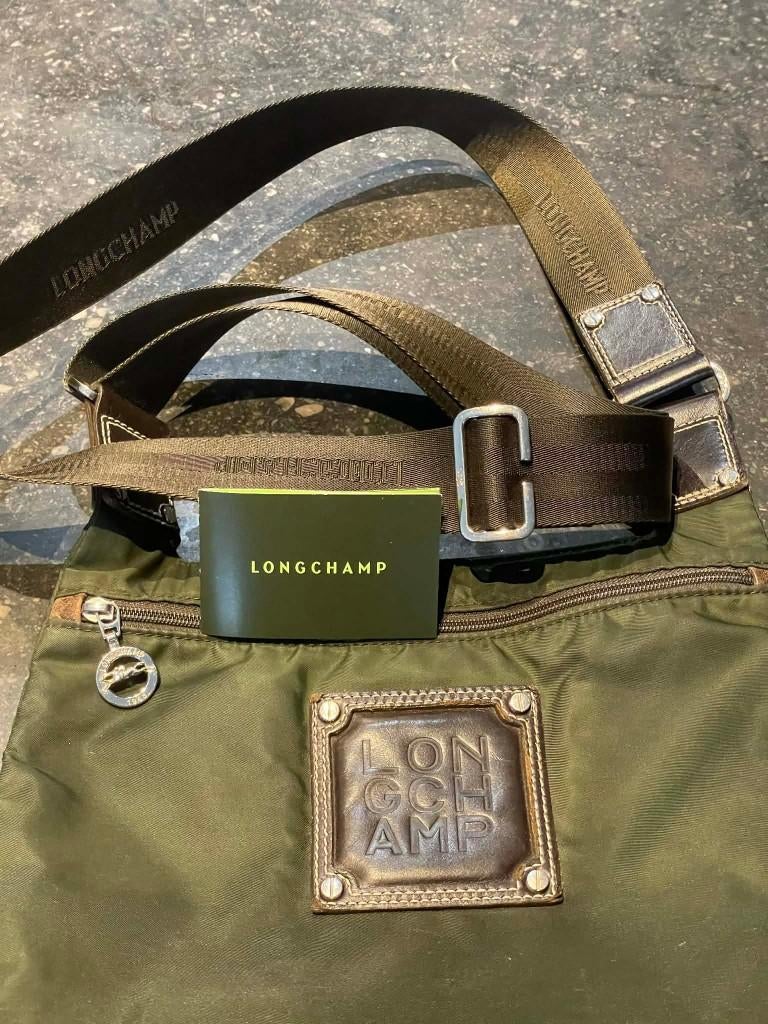 Sac à bandoulière Longchamp pour homme ou unisexe, Enlèvement ou Envoi, Utilisé, Brun