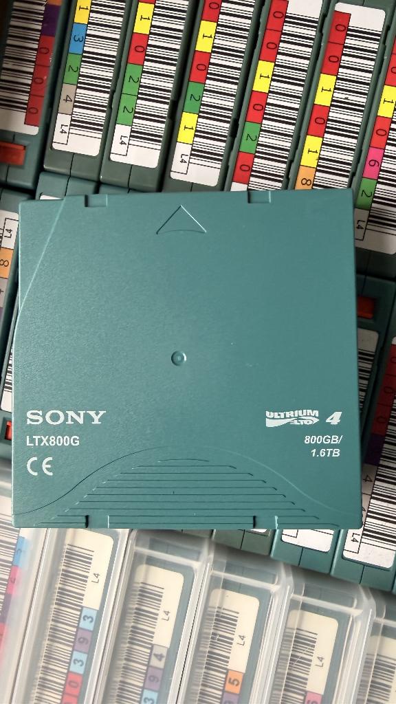 SONY LTX800G ULTRIUM 800GBI 1.6TB, Ophalen, Herschrijfbaar, Overige typen, Zo goed als nieuw