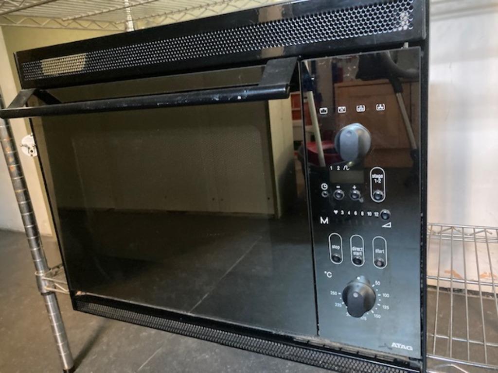 combi oven/microgolf Atag, Encastré, 45 à 60 cm, Enlèvement, Utilisé