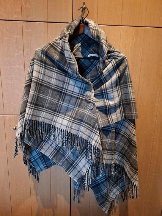 Warme wintercape grijs Vicolo met wol, Kleding | Dames, Vicolo, Ophalen, Gedragen, Grijs