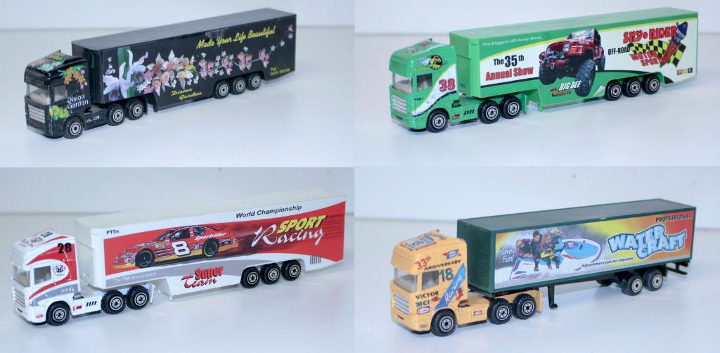 Véhicules_HO_camions_5 euros pièce_Scania, Ophalen of Verzenden, Gebruikt, Bus of Vrachtwagen, Overige merken