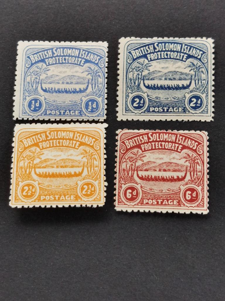 British Solomon Islands Protectorate - kano (groot formaat), Ophalen of Verzenden, Postfris