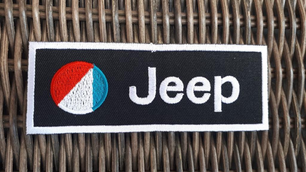 Écusson thermocollant pour voiture Jeep logo emblème - 114 x, Enlèvement ou Envoi