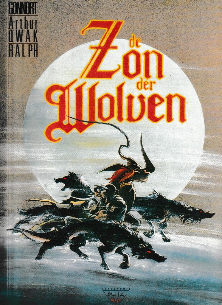Drie strips - De zon der wolven nrs. 1, 2 en 3.  Volledig., Verzenden