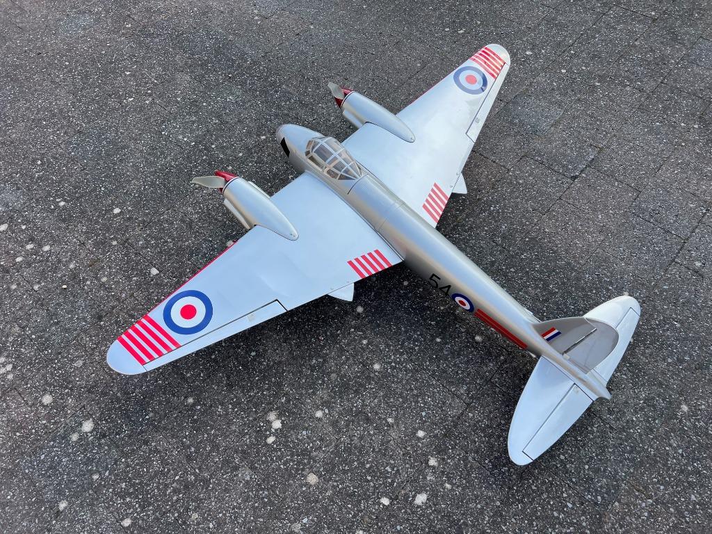 De Havilland Mosquito vliegklaar, Ophalen, Gebruikt, Elektro, RTF (Ready to Fly)
