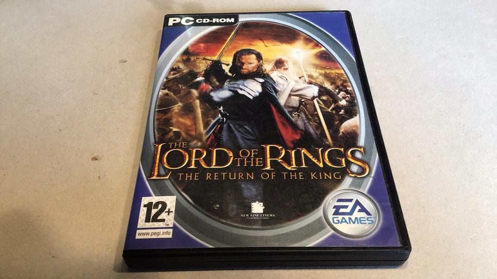 The lord of the rings(d4), Consoles de jeu & Jeux vidéo, Jeux | PC, Enlèvement ou Envoi, Comme neuf, Aventure et Action, À partir de 12 ans
