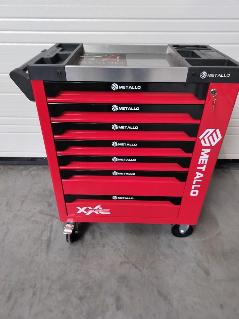 Metall gereedschapswagen 7 lades 7 gevuld. Nieuw!!!, Ophalen, Nieuw